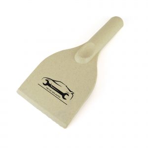 A must have Bamboo Ice Scraper made from 50% Bamboo fibre and 50% PP plastic. An ideal eco essential with a great branding area for those frosty winter mornings. Colour can vary due to it being a natural product.