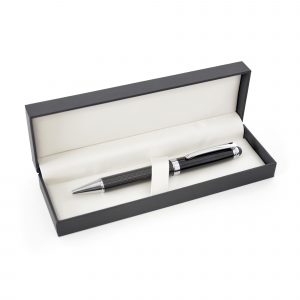 A truly prestigious way to present two pens - suitable for all standard size models. Hinged lid with leatherette style interior.