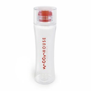 450ml single walled, Tritan plastic water bottle with coloured silicon sipper. BPA & PVC free.