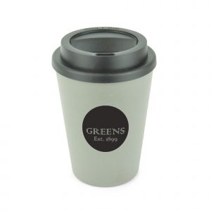 330ml double walled take out style coffee mug made from 50% bamboo and 50% PP plastic. With a secure screw top lid and sipper, this is the ideal eco-minded giveaway for those on the go. BPA, PVC & Melamine free. Available in grey with black, blue and red trim.