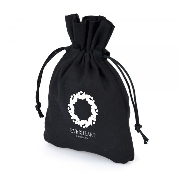 4oz cotton drawstring pouch in a great small size perfect for sweets, jewellery and much more. Available in black.