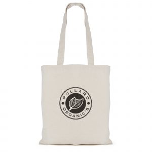 Natural coloured 7oz cotton shopper with long handles