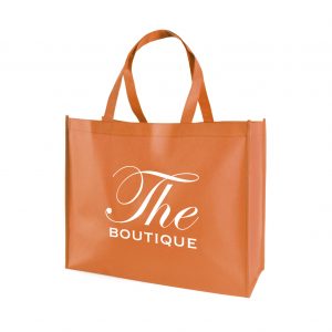 Recyclable 80gsm non woven PP shopper with gusset and long handles. Available in 7 colours.