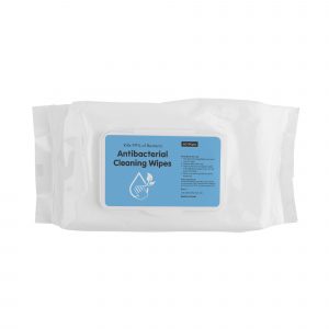 60 piece non woven material anti bacterial wipes (size of wipes 15x20cm). Kills 99% of bacteria, in a re-sealable plastic case. Test conformance confirming they effectively kill - Streptococcus Hemolyticus, Streptococcus Aureus, Pseudomonas Aeruginosa, Coliforms