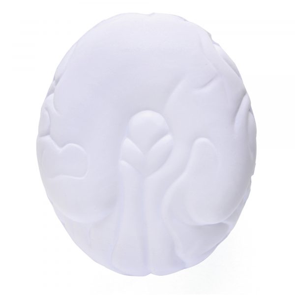 Brain shaped stress toy