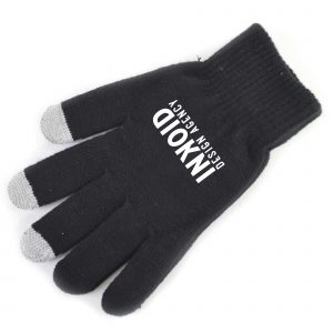 Use your touch screen device with your gloves on! Fits most adults. Pricing includes embroidery up to 5000 stitches on one glove only.