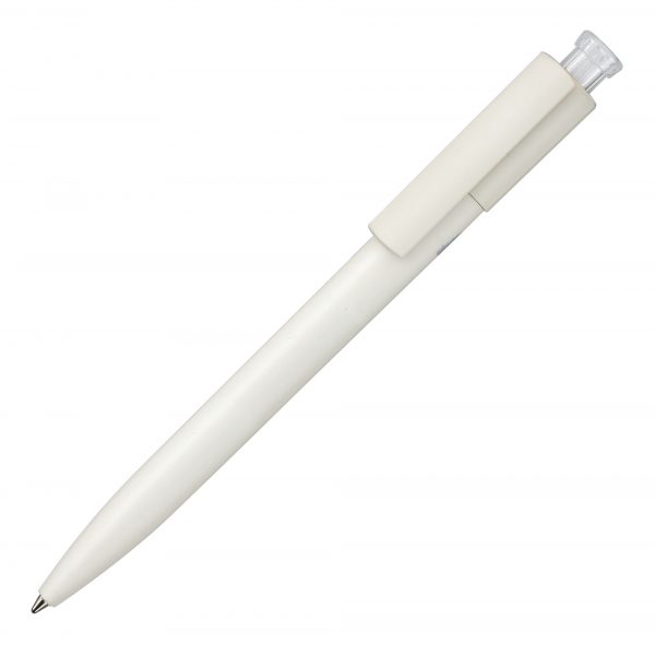 A real eco alternative. At 90% renewable, bio-based materials produced on cellulose basis. The coloured pusher allows us to implement corporate colours. This writing instrument is manufactured in Germany with a quality Jogger refill. Due to the nature of the material there may be colour variations of the barrel and clip. White with white frosted plunger available in 5 working days.