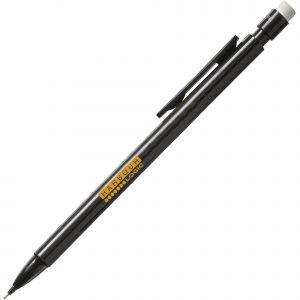 An ideal budget mechanical pencil option with integral eraser.