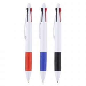 A very well made pen that any recipient would be pleased to receive. Black, blue, red, green ink.