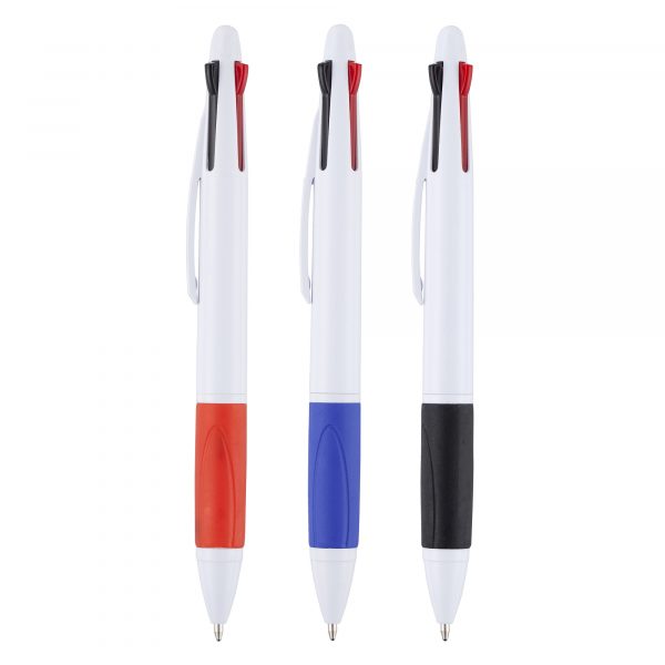 A very well made pen that any recipient would be pleased to receive. Black, blue, red, green ink.