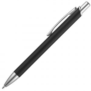 An aluminium pen with a 'straited' finish for a tactile experience when using this pen. Given the finish of this model, marking is by engrave only.