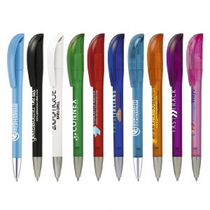 An outstanding twist action ball pen with chromed nose cone and excellent writing quality. Available in translucent and solid colours (Solid code is TPC600302)