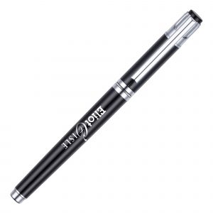 A super stylish 0.7mm capped rollerball with metal trims for a high end vibe. A smooth writing experience guaranteed!