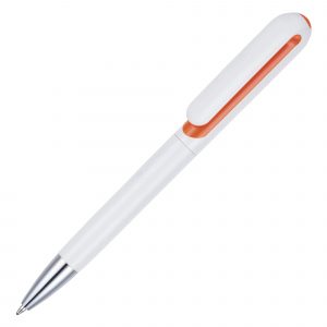 A stylish twist action ball pen with chrome nose cone and a great selection of trim colours. Superb branding area!