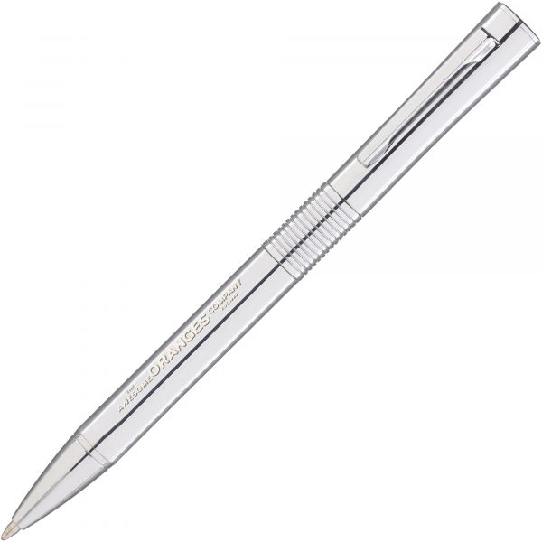 A modern-look, twist action ball pen with Hi-Chrome finish offered as engrave only marking option. Can be supplied on its own or as a set with the matching roller pen.