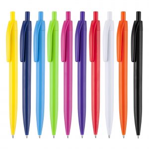A low cost click action pen with a wide range of vibrant solid colours make for a low-cost 'stand out' pen! Has a great print area to the barrel