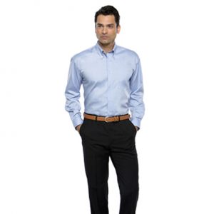 85% Cotton 15% Polyester, Wrinkle Resistant Finish, Button Down Collar, Back Yoke with Centre Pleat,