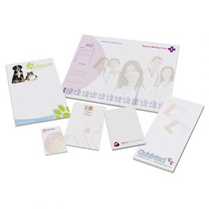 50 sheets of white paper on a board backing, Available in A2/A3/A4/A5/1/3rd A4/A6/A7.