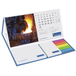 Hard back cover contains one sheet A7 & A8 sticky note, 5 25 sheet index tabs, 12 calendar sheets
