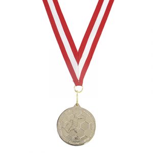 Ideal for school sports day or staff presentations. Medals come in a silver or gold look and can be finished off with a ribbon.