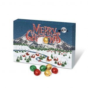 A5 eco-chocolate advent calendar