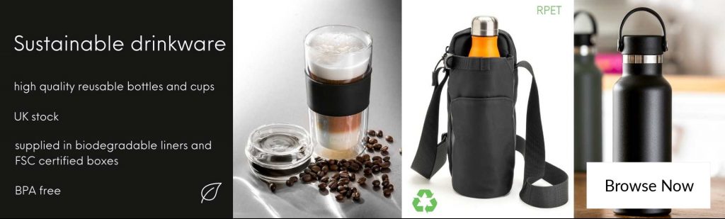 Sustainable Drinkware from The Extra Step
