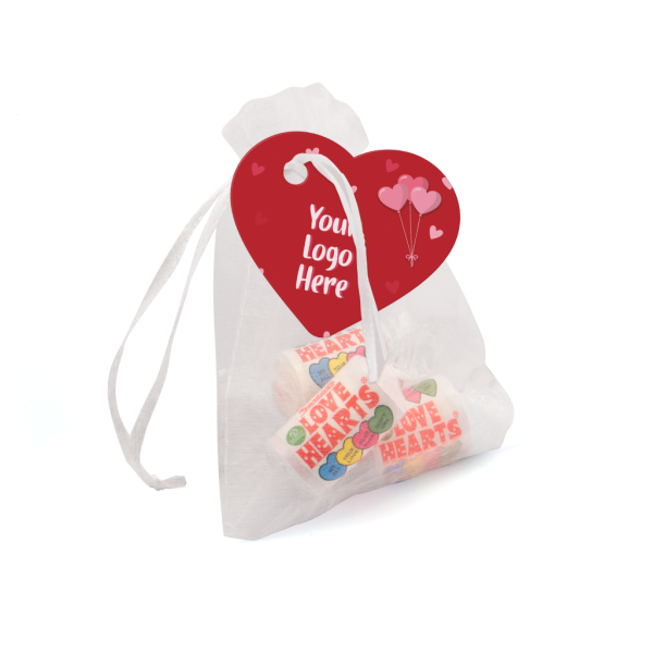 Organza Bag - Love Hearts®
