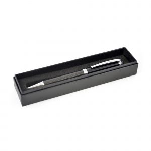 A simple but elegant card box with foam insert and card lid - Suitable for most single pens
