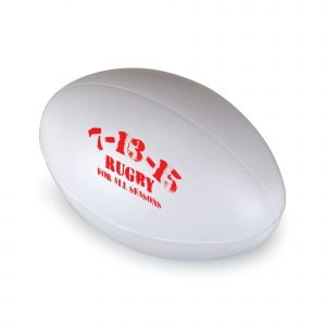 Rugby ball shaped PU stress ball