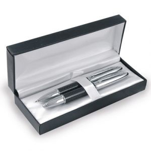 Deluxe gift box containing the Kari Ball Pen and Roller Pen