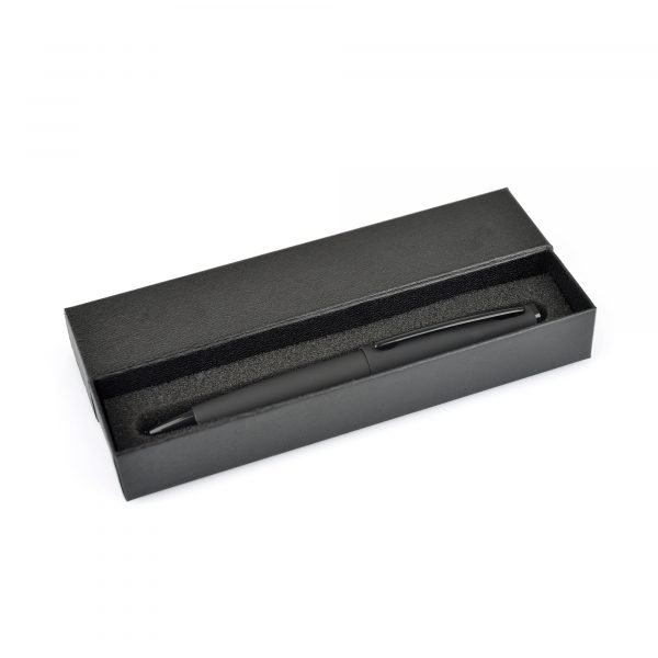 A simple but elegant card box with foam insert and card lid - Suitable for most single pens