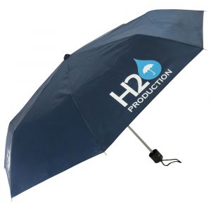 Entry level telescopic umbrella with matching sleeve & handle. Durable iron stem and ribs, ergonomic colour matching plastic handle and carry strap, colour co-ordinated sleeve available in 11 colours