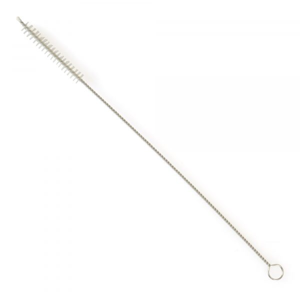 This 23cm stainless steel brush is perfect for deep cleaning metal straws. Simply push the bristles through the straw to clean. Great for adding to a metal straw gift set!
