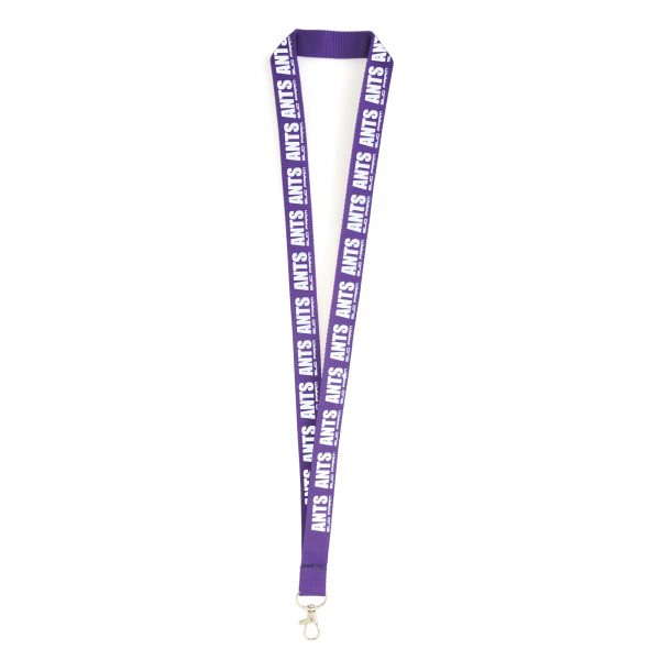 Polyester lanyard with metal hook. Size: 900 x 15mm. Also available in 10, 20 or 25 mm width.