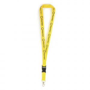 Deluxe Polyester Lanyard with plastic buckle - 900 x 15 mm. Also available in 15, 20 or 25 mm width.