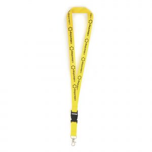 Deluxe Polyester Lanyard with plastic buckle - 900 x 20 mm. Also available in 15, 20 or 25 mm width.