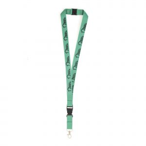 Safety Deluxe Polyester lanyard - safety break & plastic buckle - 900 x 20 mm. Also available in 15, 20 or 25 mm width.