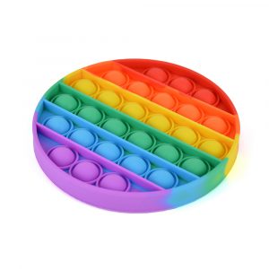 Have hours of fun and beat your fidgets with this pleasurable popping sensation. Can be pantone matched form 3000 units with printed logo along the edge.