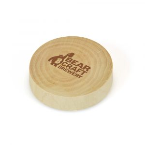 This wooden bottle opener with magnet is ideal for bars and restaurants with a fantastic personalisation area.