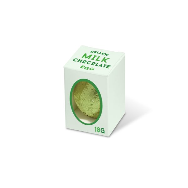 Easter – Eco Mini Egg Box - Hollow Chocolate Eggs - NEW