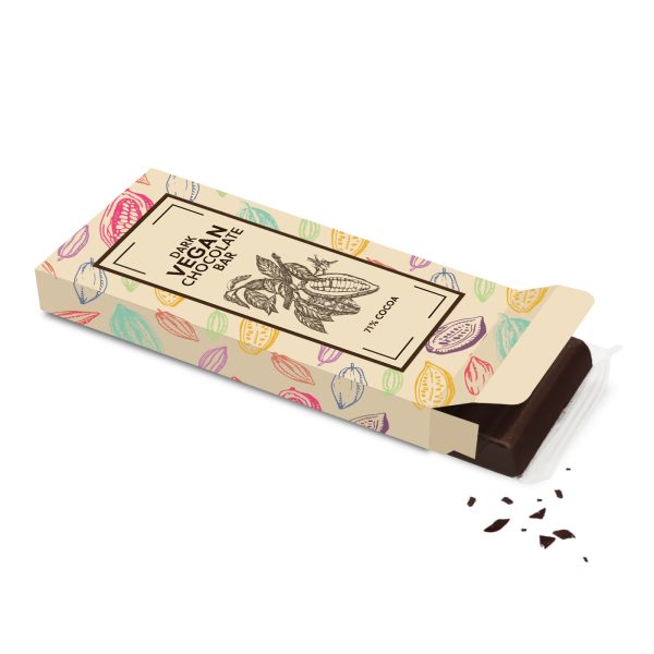 Eco Range – Eco 12 Baton Bar Box - Vegan Dark Chocolate - 71% Cocoa