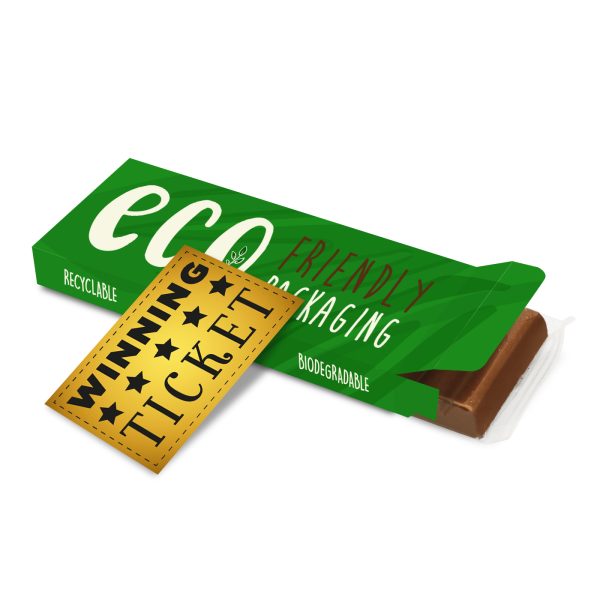 Eco Range – Eco 12 Baton Bar Box - Milk Chocolate - 41% Cocoa