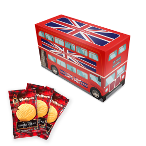 Eco Range – Eco Bus Box - Mini Shortbread Biscuits - X5