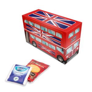 Eco Range – Eco Bus Box - Tea & Biscuits