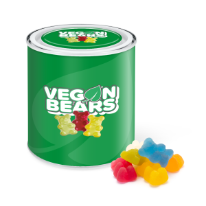 Large Paint Tin - Vegan Bears