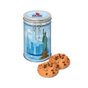 Flip Top Tin - Silver - Maryland Cookies