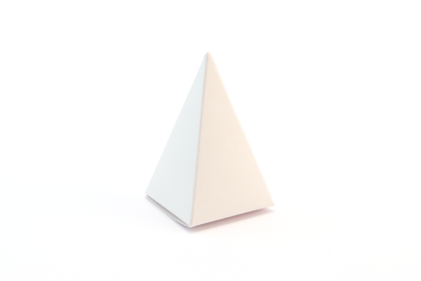 Easter – Eco Pyramid Box - Mallow Mountain with Speckled Egg