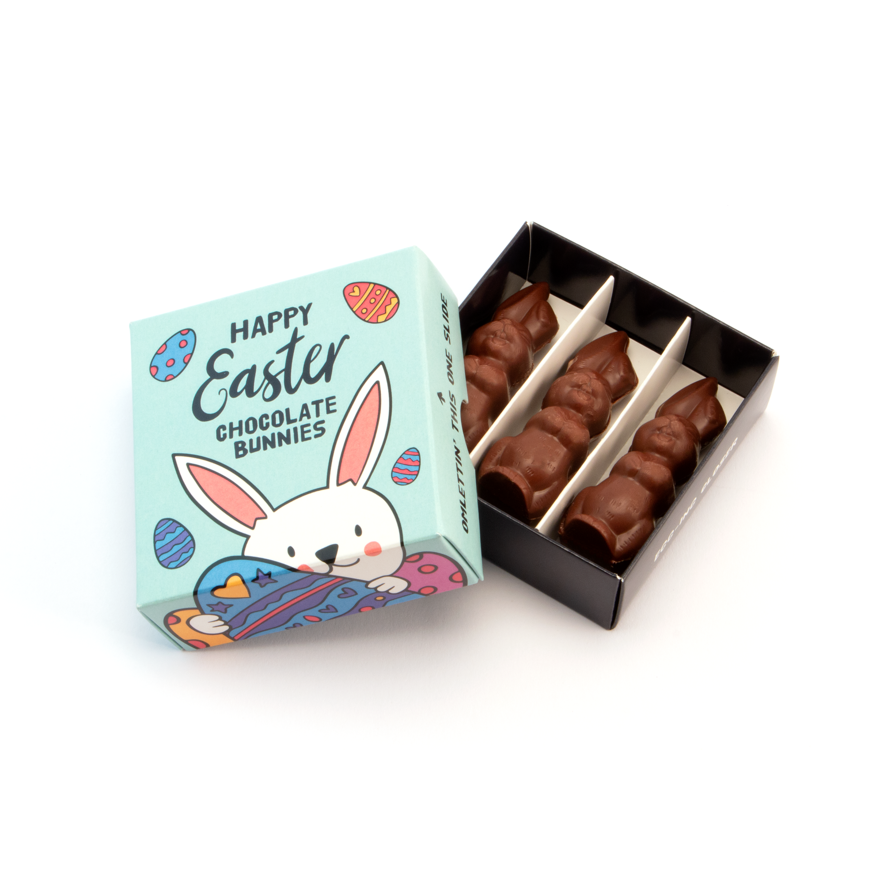 Easter – Eco Treat Box - Chocolate Bunnies