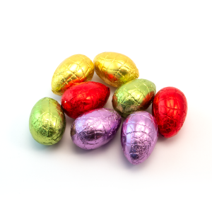 Easter – Eco Carton - Hollow Chocolate Eggs - x8