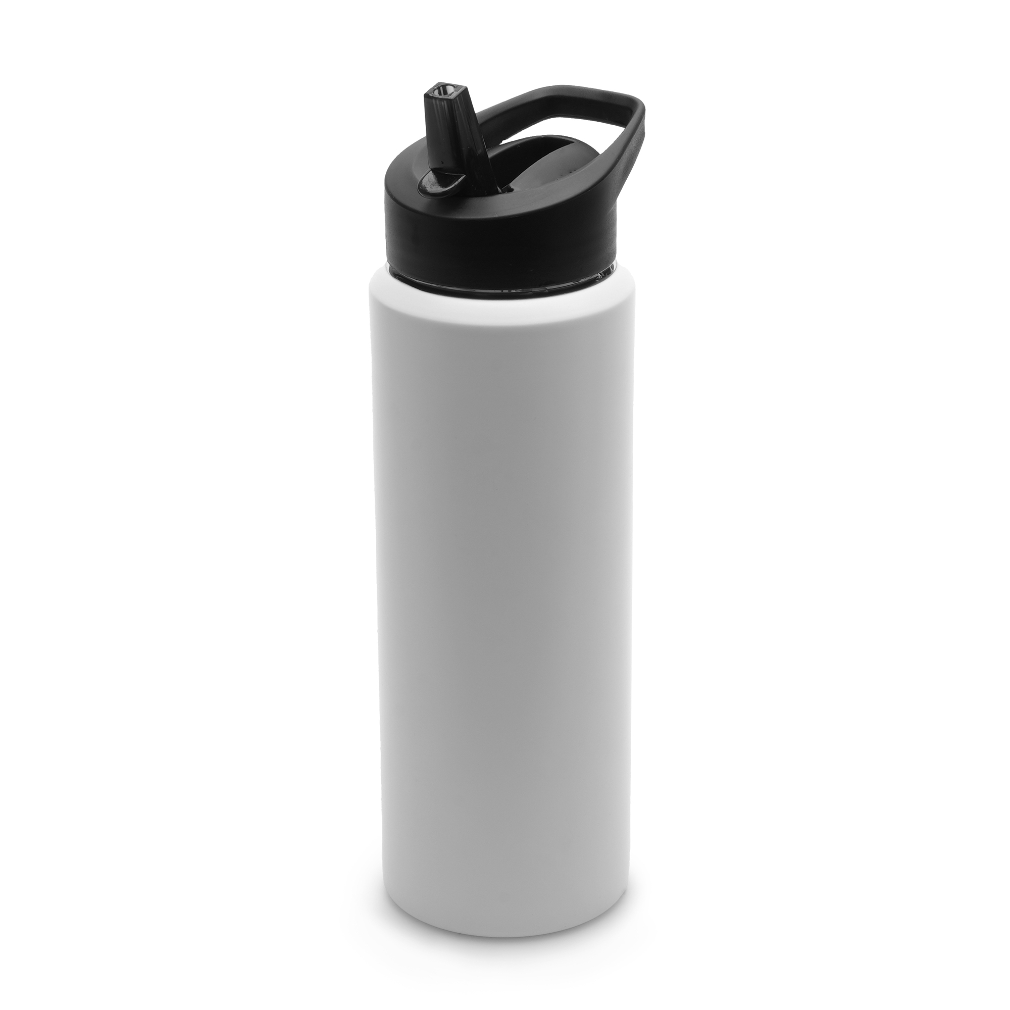 750ml single walled, stainless steel bottle which changes colour when you add cold liquids. Secured with a screw on recycled PP plastic lid with recycled PS plastic sipper, recycled LDPE plastic straw and silicone seal. BPA and PVC free.